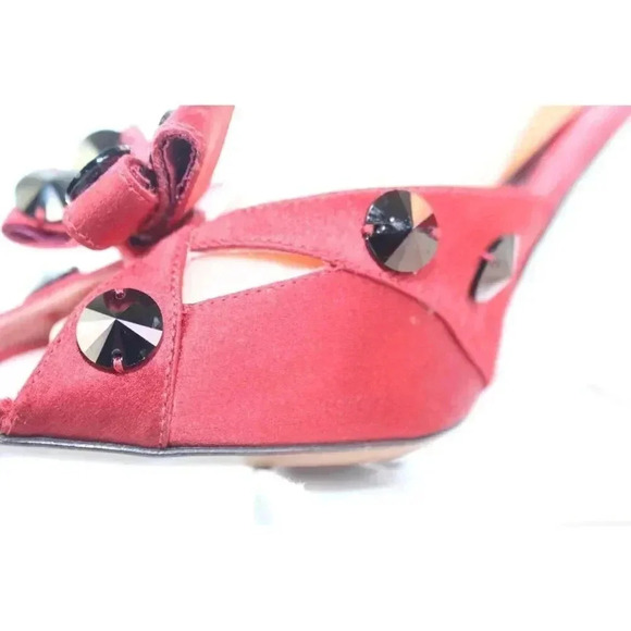 MOSHINO ladies red heels size 39 - Picture 7 of 12
